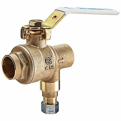 WATTS 34LFBRVM1SXSXC125 Ball And Relief Valve Bronze 125 psi