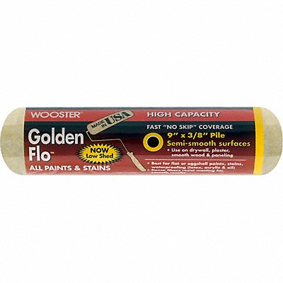 WOOSTER RR6609 Paint Roller Cover 1/2 Dia Core