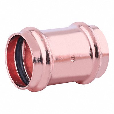 GRAINGER 816YJ9 Press coupling with stop 1/2 x 1/2
