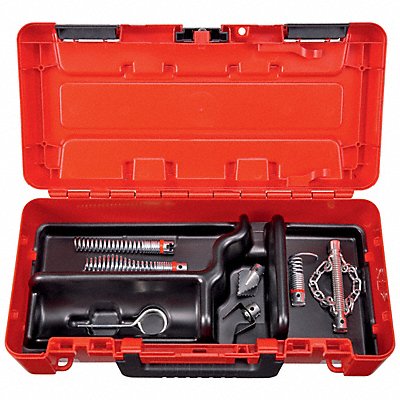 ROTHENBERGER 1000001308 Drain Cleaning Set 3 Augers 3 Cutters