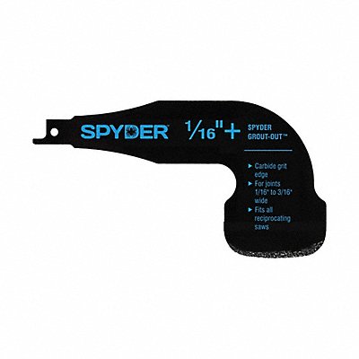 SPYDER 100263 Grout Removal Tool 1/16 to 1/8