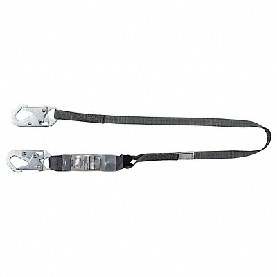 MSA 10193125 Shock-Absorbing Lanyard Grey