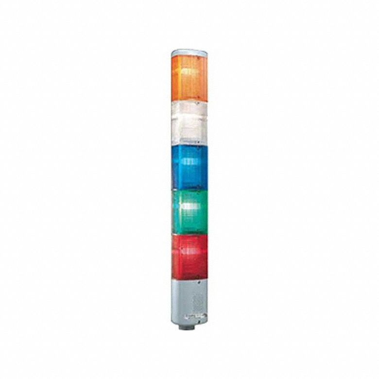 EDWARDS SIGNALING 102LSSLEDGG1 Tower Light Tiers 102 Series