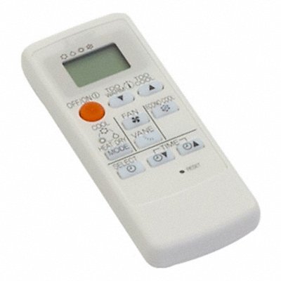 MITSUBISHI ELECTRIC U01A05426 Handheld Remote Control 5/8 in H White