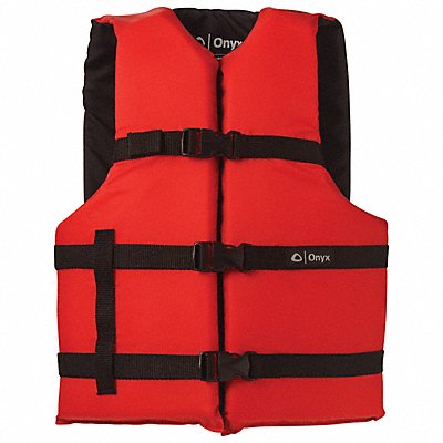 ONYX 10300000000000 LifeJacket Adult Oversize 15.5lb Foam RD