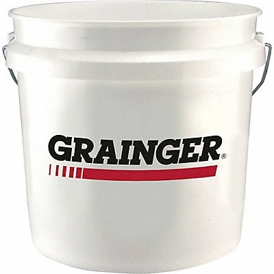 GRAINGER 878HM0 1 GAL PLASTIC PAIL - WHITE Grainger Logo