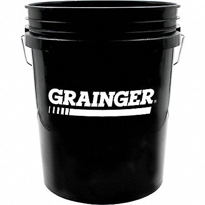 GRAINGER 878HN7 Five Gl 70 Mil Plastic Pail