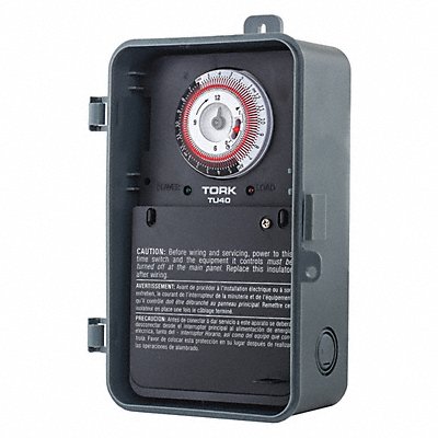 TORK TU40 Time Switch Mechanical Easy-Set 120-277V