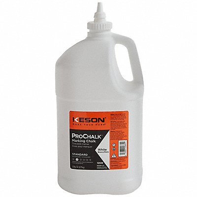 KESON 105W Marking Chalk Refill White 5 Lb