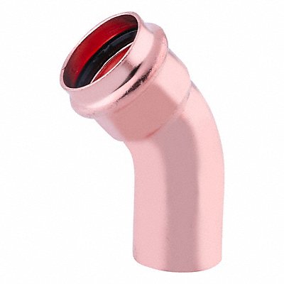 GRAINGER 816YU7 Press 45 street elbow 1/2 x 1/2