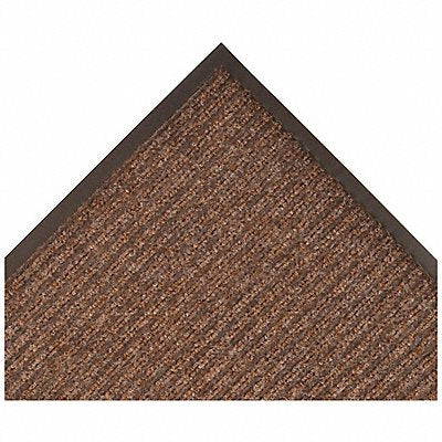NOTRAX 8Y888 F1282 Carpeted Entrance Mat Brown 4ft. x 6ft.