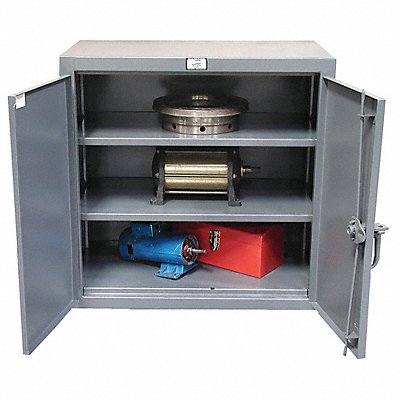 STRONG HOLD 43242 Storage Cabinet 36 x48 x24 Grey 2Shlv
