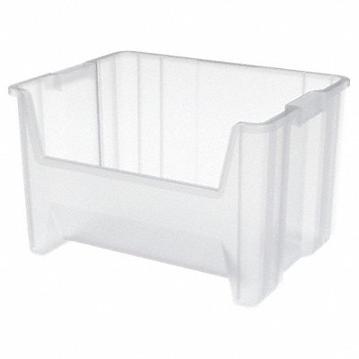 AKRO-MILS 13017SCLAR F8828 Stacking Bin Clear Plastic 12 7/16 in