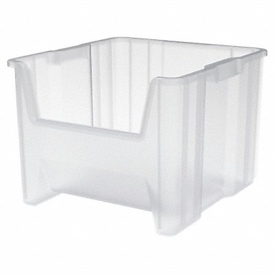 AKRO-MILS 13018SCLAR F8826 Stacking Bin Clear Plastic 12 1/2 in