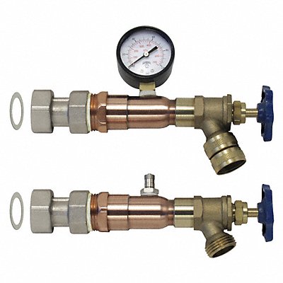 WATTS RADIANT D665161 Manifold Pressure Test Kit SS 11 pcs