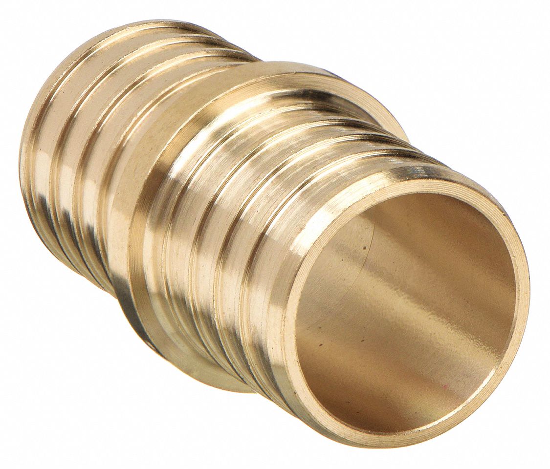 ZURN PEX QQC55GX Coupling Low Lead Brass 1/2 Tube 1 Pipe