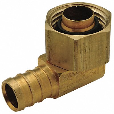ZURN PEX QQE33BSGX Elbow 90 Deg Low Lead Brass 1/2 Tube
