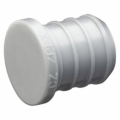 ZURN PEX QXP4XP Plug Polyalloy PEX 1 Tube 3/4 Pipe