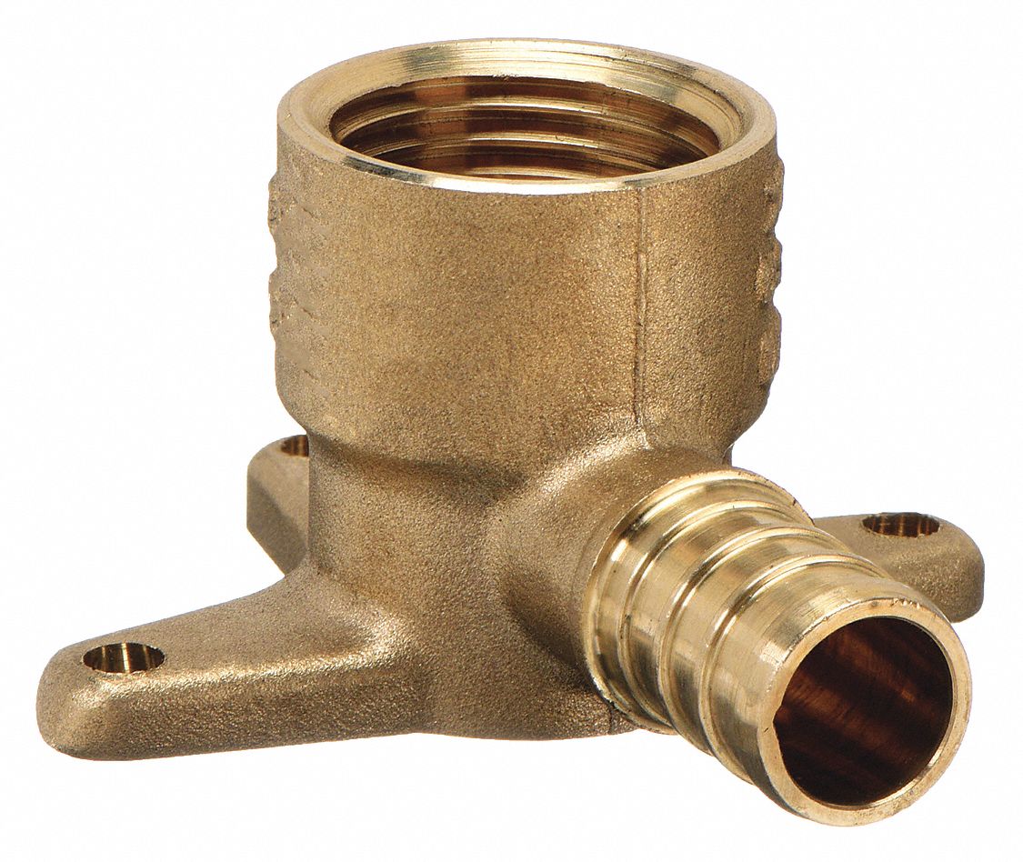 ZURN PEX QQDE33BFGX Drop Ear Elbow 90 Deg Low Lead Brass