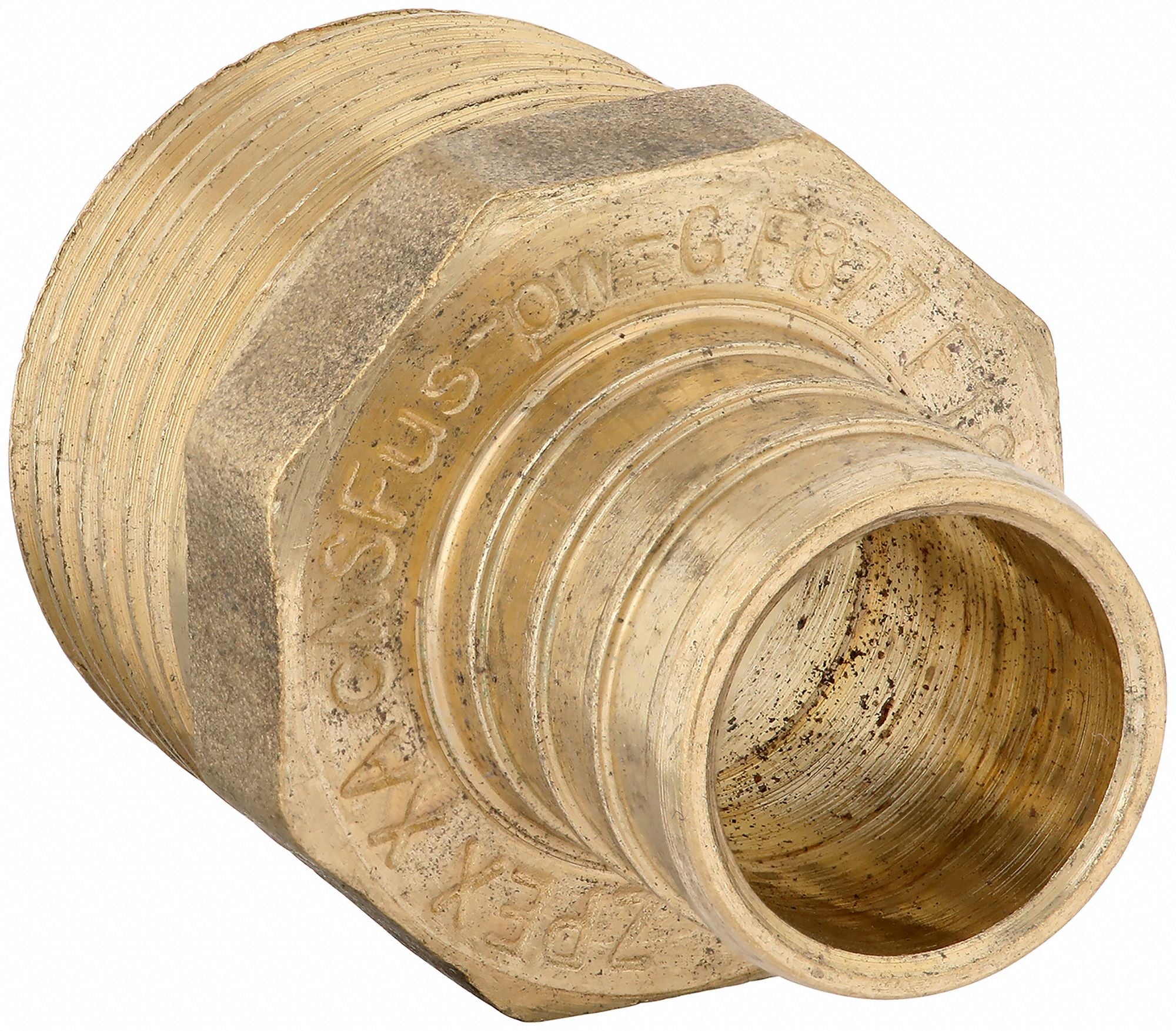 ZURN PEX QQMC33GX Adaptor Low Lead Brass 1/2 Tube