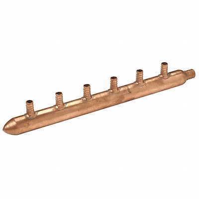ZURN PEX QCM436GX PEX Manifold 1 Inlet 6 Outlets