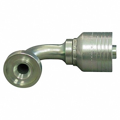 AEROQUIP 4S24FLB24 Crimp Fitting 90 Deg 1-1/2 ID MFlange