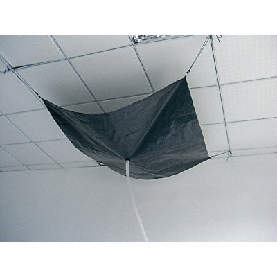 GRAINGER 10C882 Roof Leak Diverter 5 x 5 ft Polyethylene