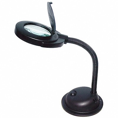 LUMAPRO 10C905 MagnifierLight Gooseneck AR 15in BLK