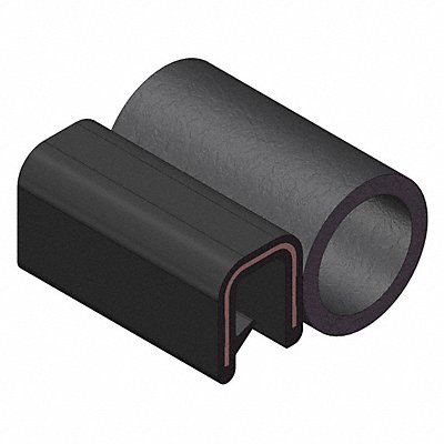TRIM LOK INC 6100B3X116A25 Trim Seal Alum Clip 0.23 In W 25 Ft