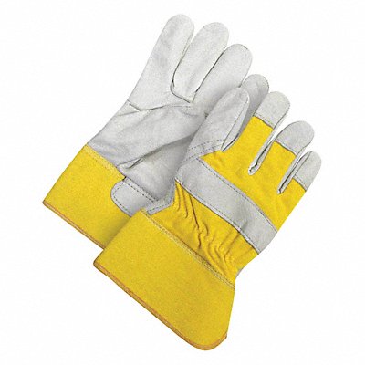 BDG 4011511Y Leather Gloves Elastic Cuff L