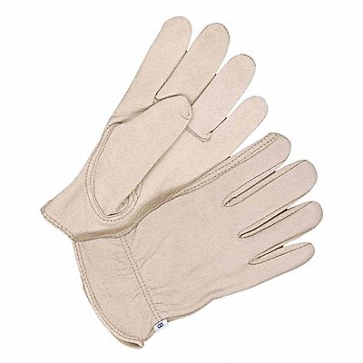 BDG 2013767 Leather Gloves Shirred Slip-On Cuff M