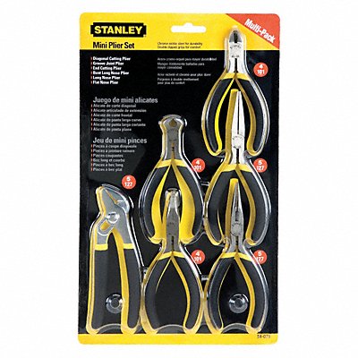 STANLEY 84079 Plier Set Ergonomic 6 Pcs.