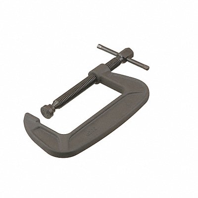 WESTWARD 10D476 C-Clamp 7-1/4 Steel Hvy Duty 12 250 lb.