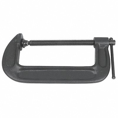 WESTWARD 10D647 C-Clamp 8 Steel Regular Duty 1320 lb.