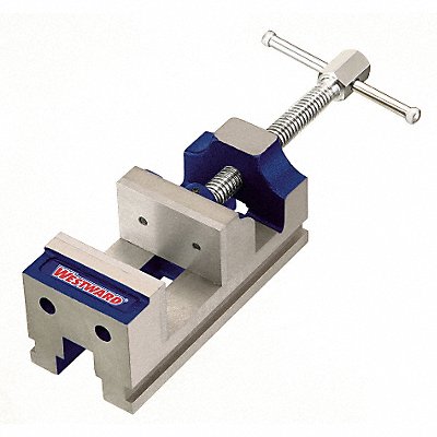 WESTWARD 10D747 Machine Vise 4 Fixed