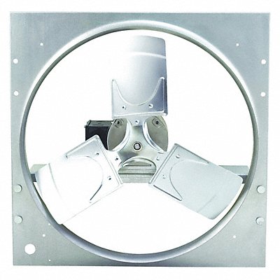DAYTON 10D975 Exhaust Fan 20In Bl Alumin 115/230V