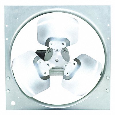 DAYTON 10D977 Exhaust Fan 20In Bl Alum 208-230/460V