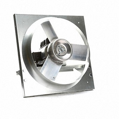 DAYTON 10D983 Exhaust Fan 16In Bl Aluminum 115/230V