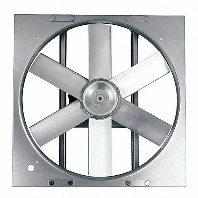 DAYTON 10D993 Exhaust Fan 30In Bl Alum 208-230/460V