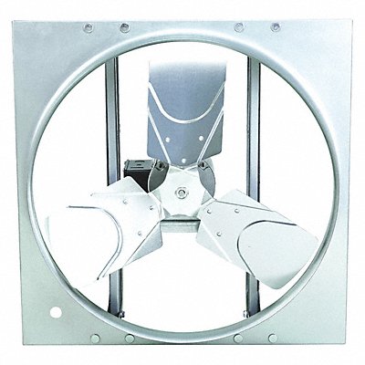 DAYTON 10E026 Exh/Sp Fan 24In Bl Alum 115/230V