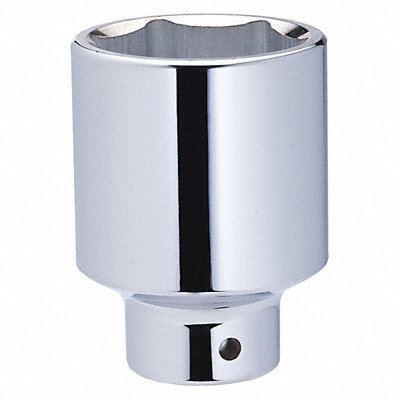 WESTWARD 10E297 Socket Steel Chrome 15/16 in