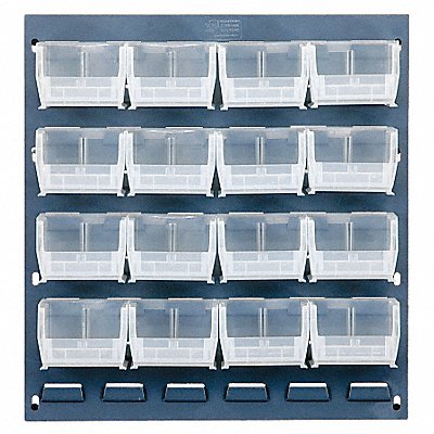 QUANTUM STORAGE SYSTEMS QLP181922016CL Louvrd Pnl 1/4inx20inx18in Load Capacity 175lb