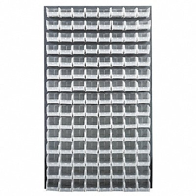 QUANTUM STORAGE SYSTEMS QLP3661220120CL Louvrd Pnl 1inx61inx36in Load Capacity 500lb