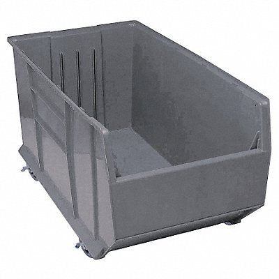 QUANTUM STORAGE SYSTEMS QRB216MOBGY G7023 Mobile Bin Grey Polypropylene 17 1/2 in