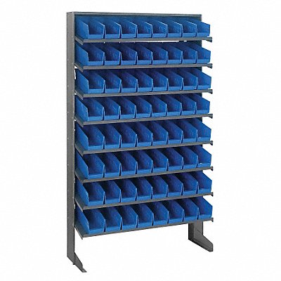 QUANTUM STORAGE SYSTEMS QPRS201BL G7016 Pick Rack 12inx64inx36in Blue