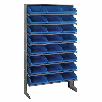 QUANTUM STORAGE SYSTEMS QPRS209BL G7019 Pick Rack 12inx64inx36in Blue