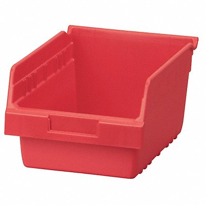 AKRO-MILS 30080RED D5434 Shelf Bin Red Plastic 6 in