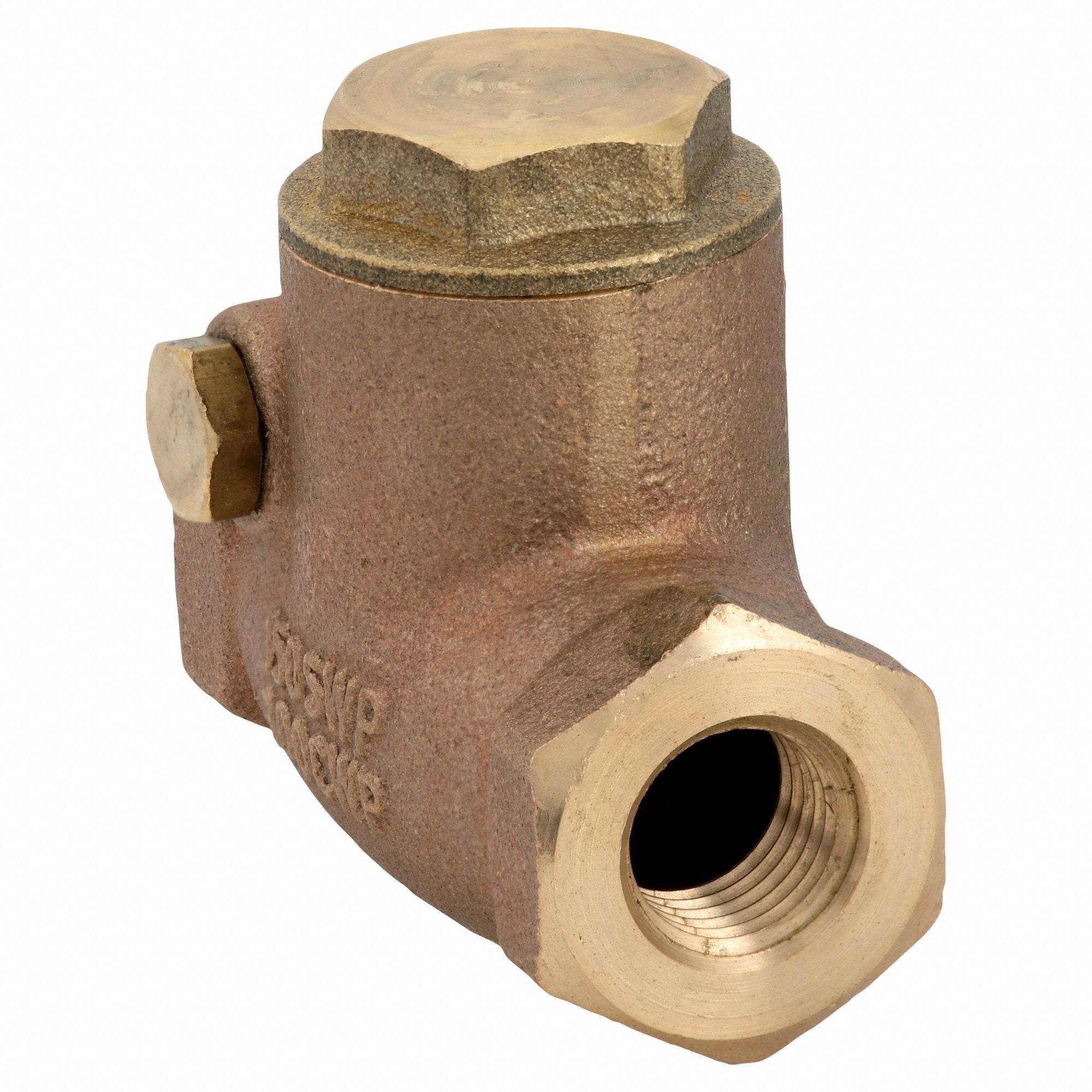 GRAINGER 10F298 Swing Check Valve 2.0625 in Overall L