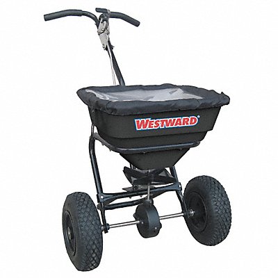 WESTWARD 10F636 Broadcast Spreader 70 lb Pneumatic