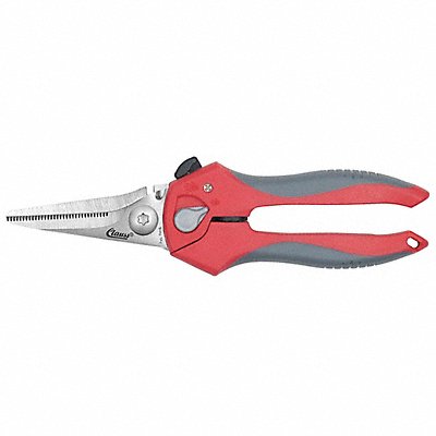 CLAUSS 19555 Shop Shears Ambidextrous 8 Overall L